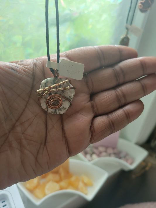 Necklace- Tree Agate