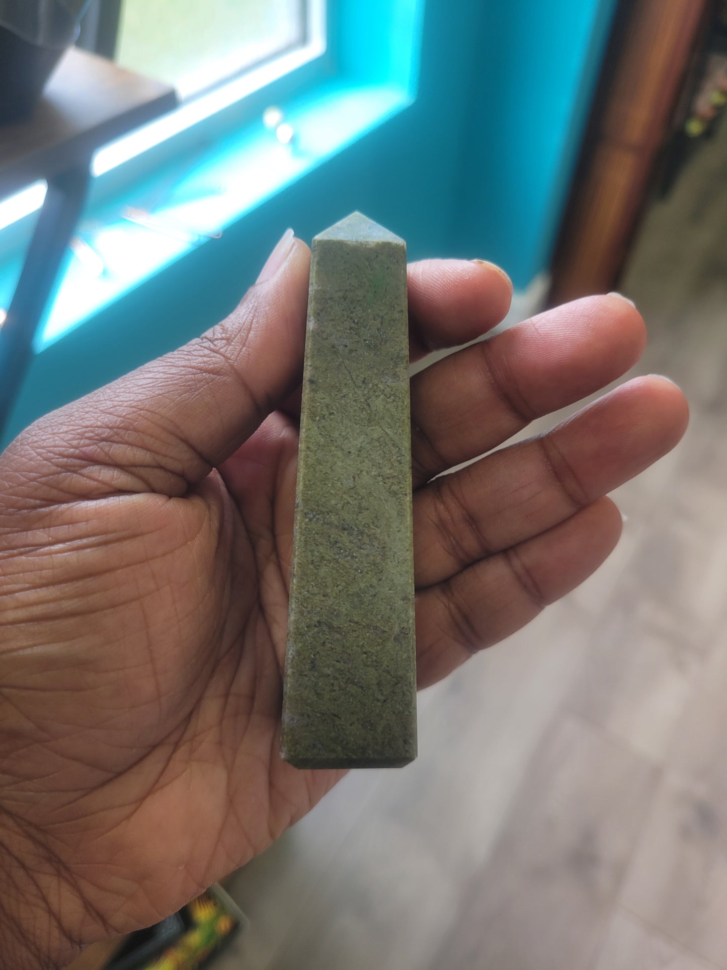 Tower- Vesuvianite 4-5"