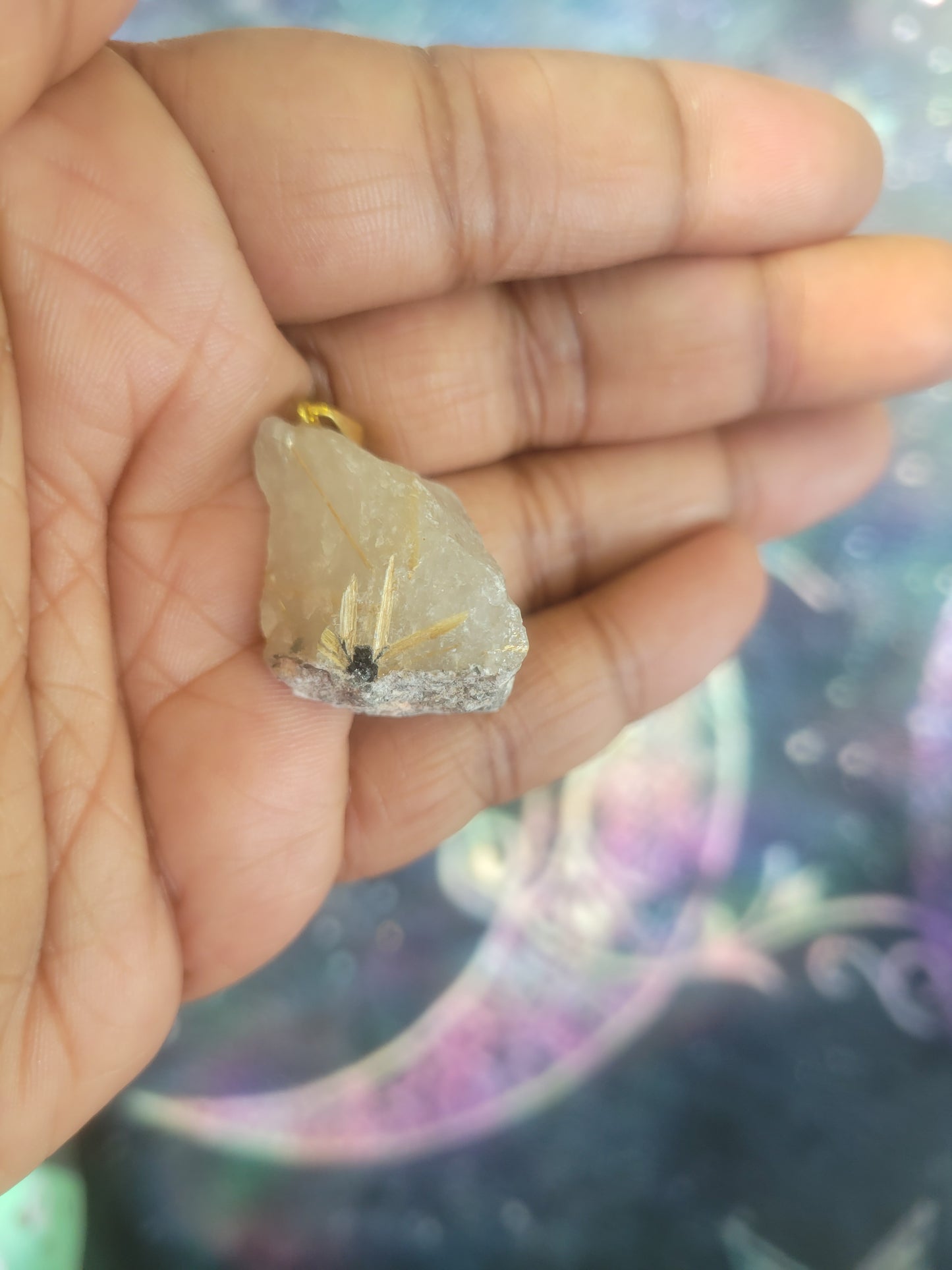Necklace- Rutilated Quartz