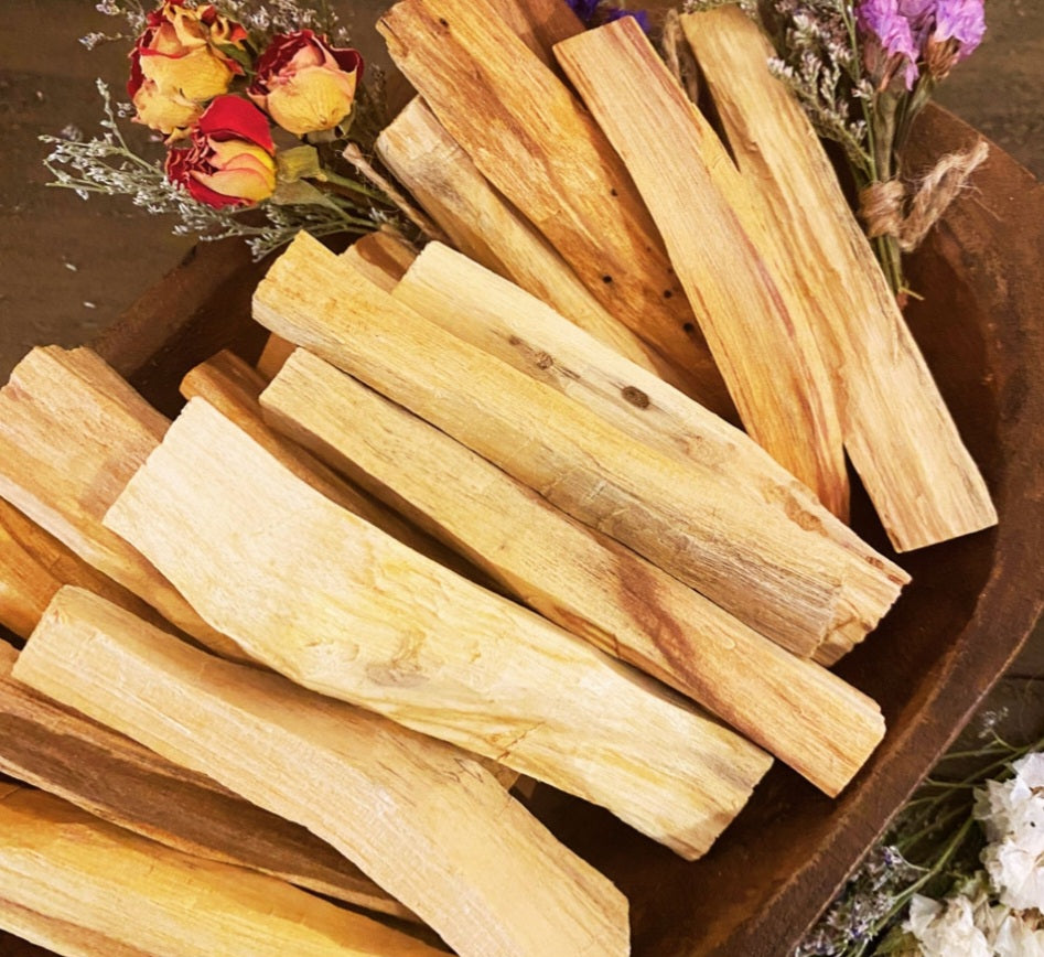 Smudge Wood- Palo Santo (Thick Sliced)