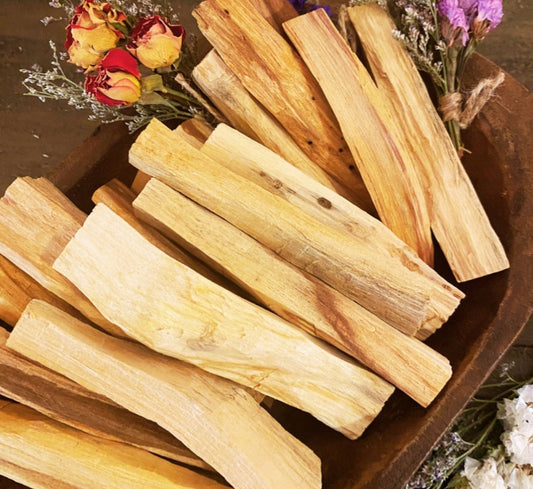 Smudge Wood- Palo Santo (Thick Sliced)