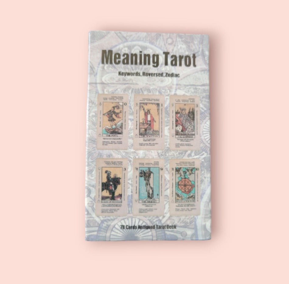 Divination- Meaning Tarot Deck