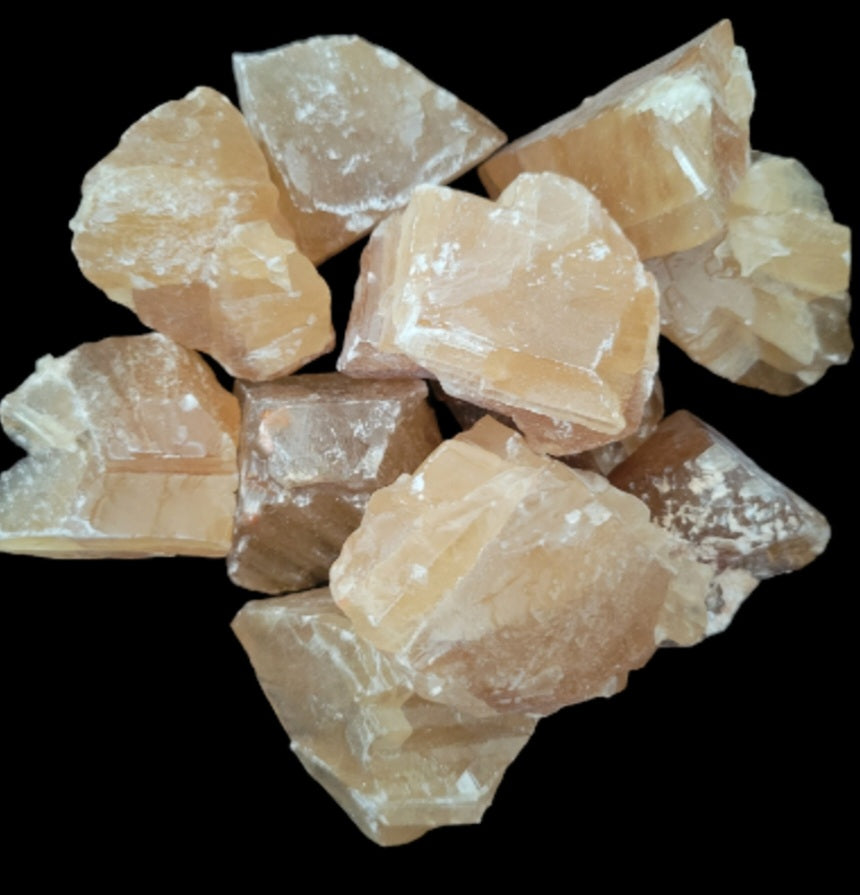 Raw- Honey Calcite (Lg)