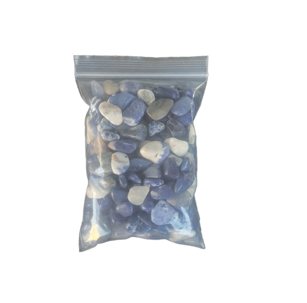 Tumbled- Bagged Sodalite