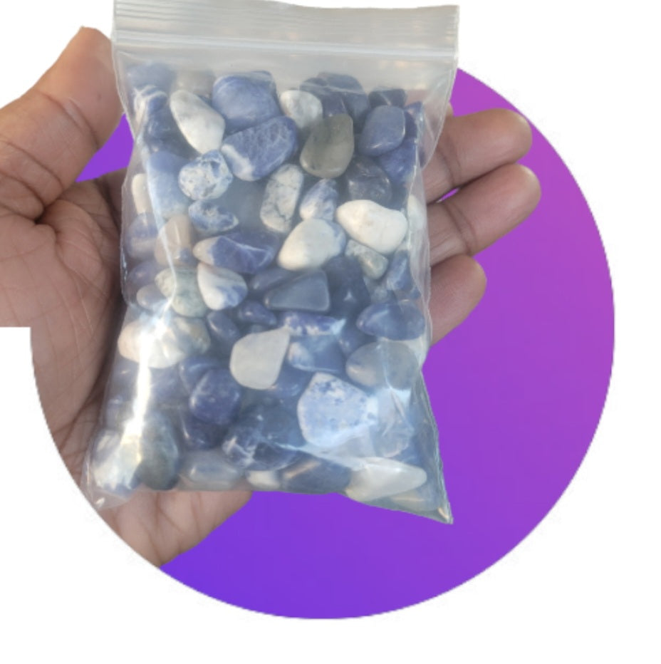 Tumbled- Bagged Sodalite