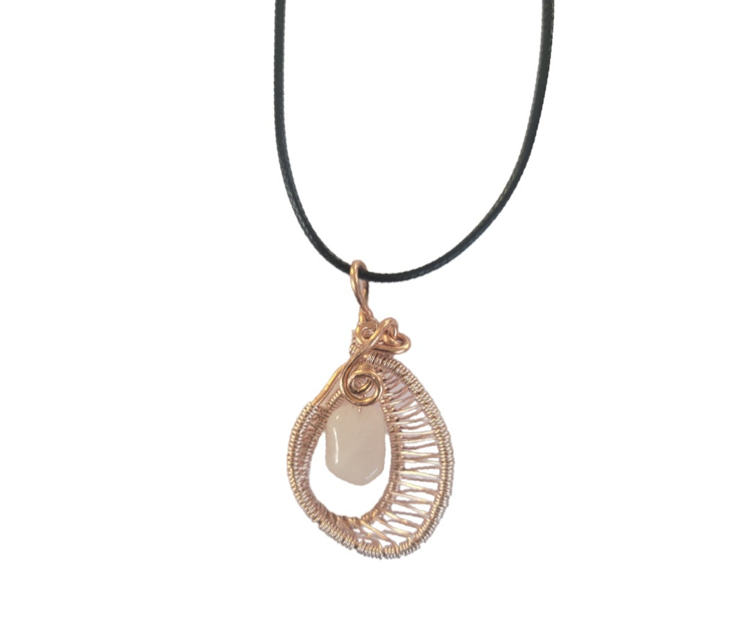 Necklace- Rose Quartz
