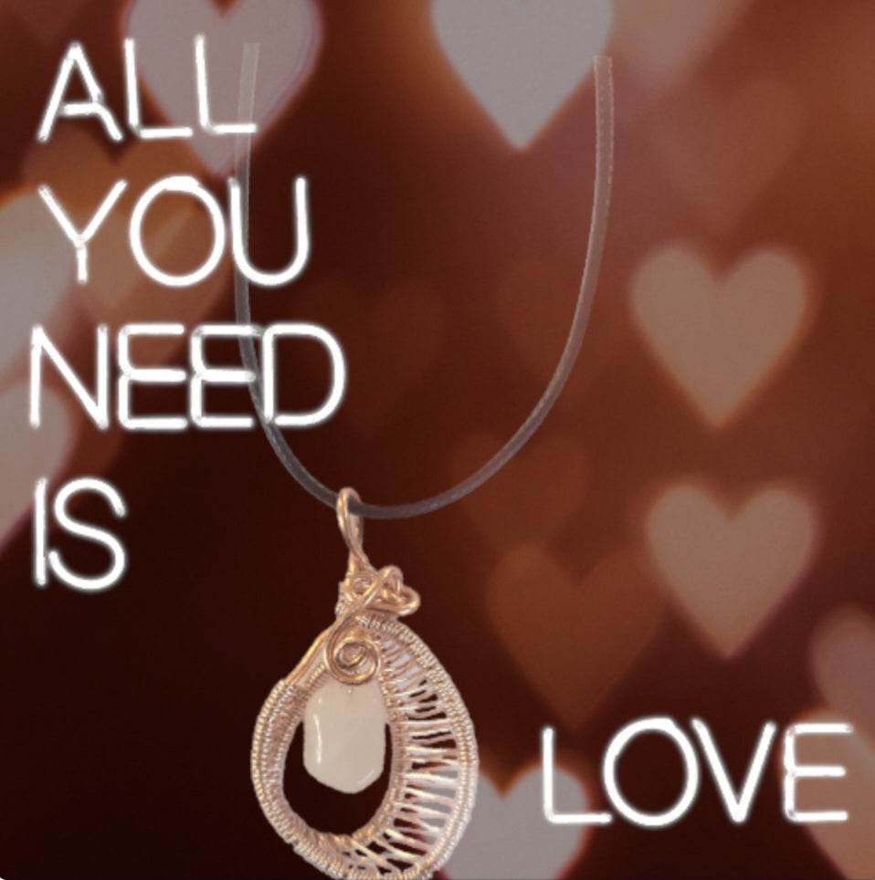 Necklace- Rose Quartz