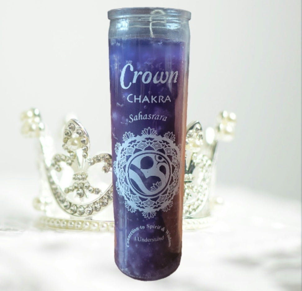 Candle- Chakra Crown Candle