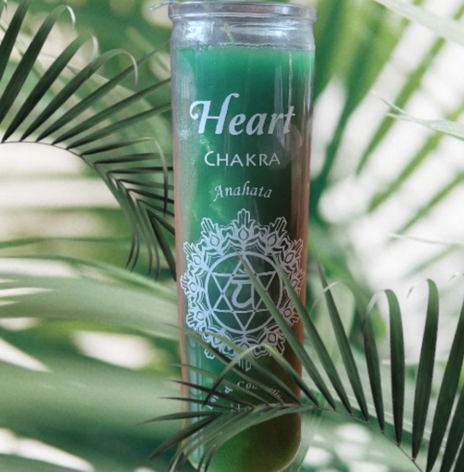 Candle- Chakra Heart