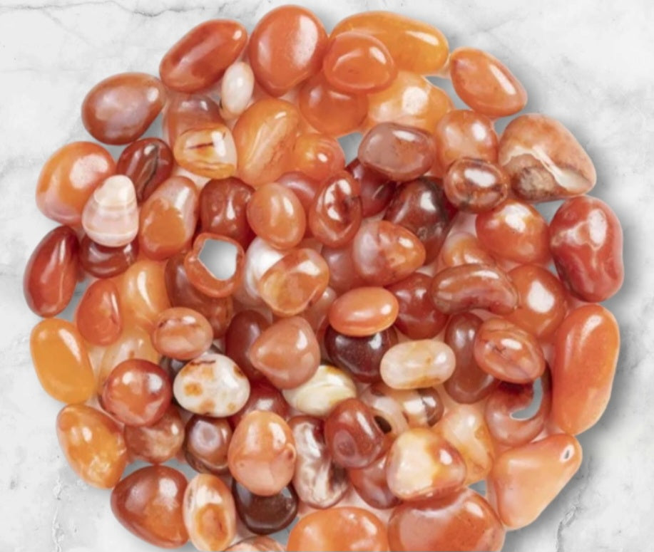 Tumbled- Carnelian
