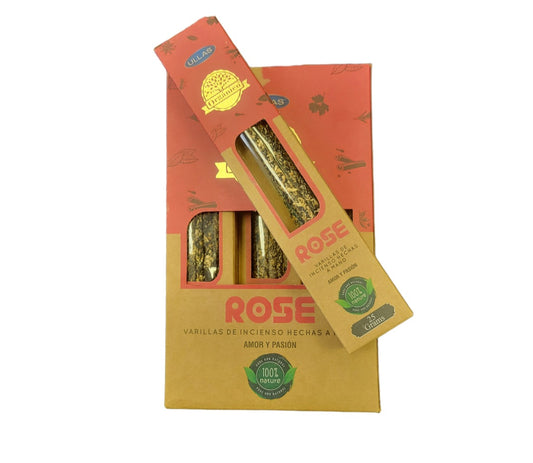 Smudge- Rose Herbal Resin Incense