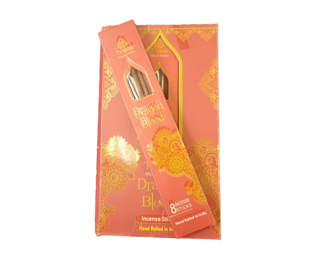 Smudge- Dragons Blood Handrolled Incense