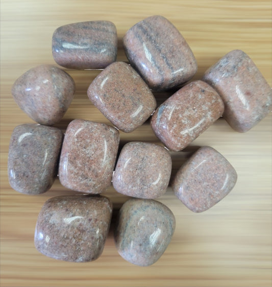 Tumbled- Red Quartz