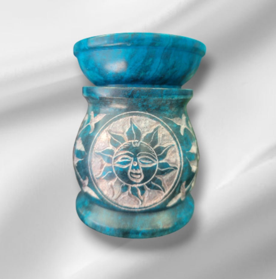Lamp- Stone Aroma Oil Burner 3.5in