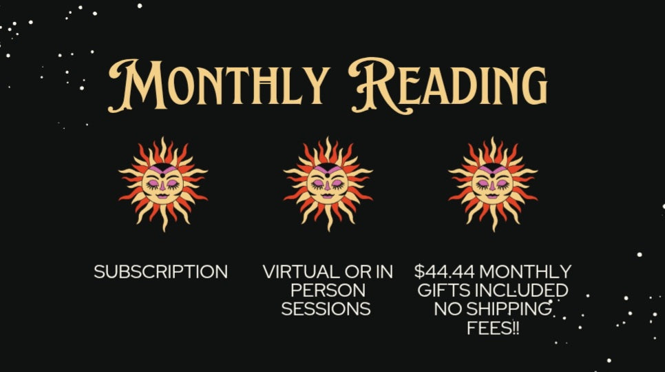 Subscription- Monthly Reading Sessions