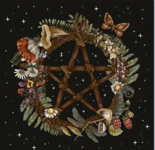 Cloth- Pentacle Alter Cloth 29x