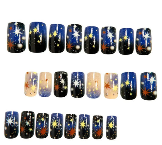 Nails- Star Galaxy Press On