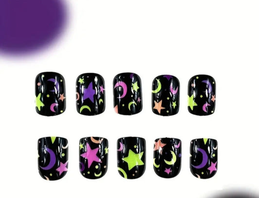 Nails- Party in the Moonlight Press On