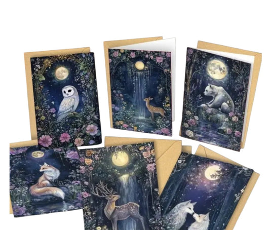 Cards- Mystic Rain Forest Greeting Card