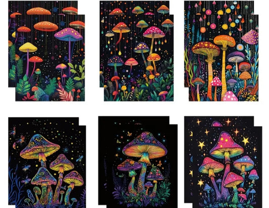 Cards- Magick Mushroom Greet Card