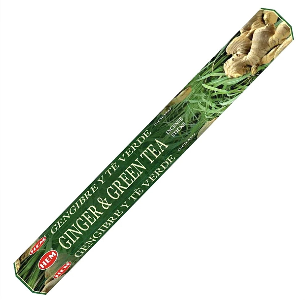 Smudge- Ginger & Green Tea Incense