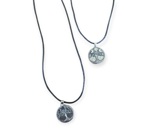 Necklace- Moon Phases Tree of Life