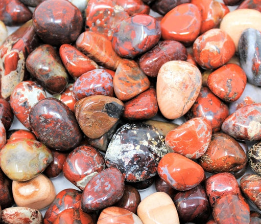 Tumbled- Brecciated Jasper