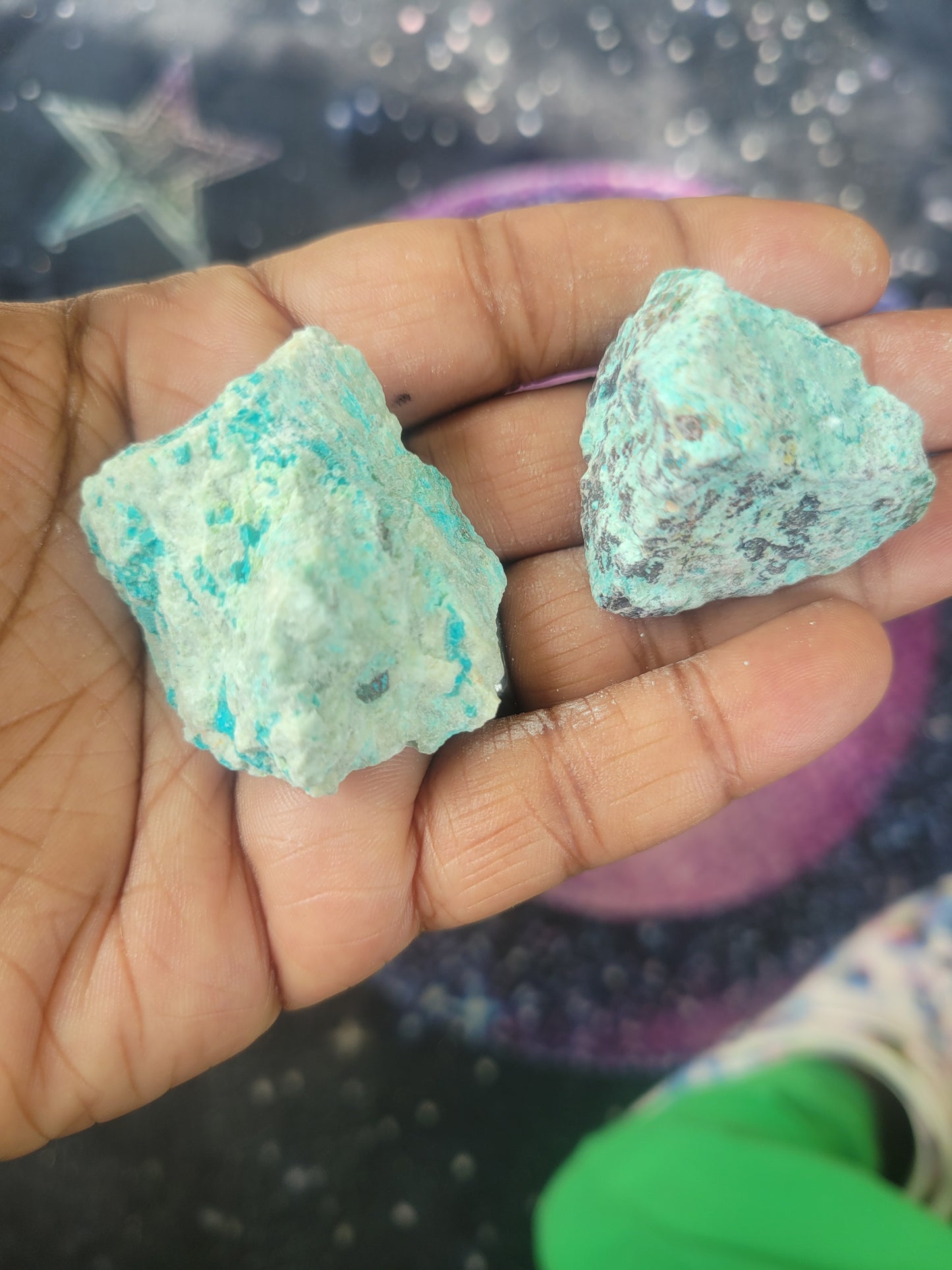 Raw- Turquoise