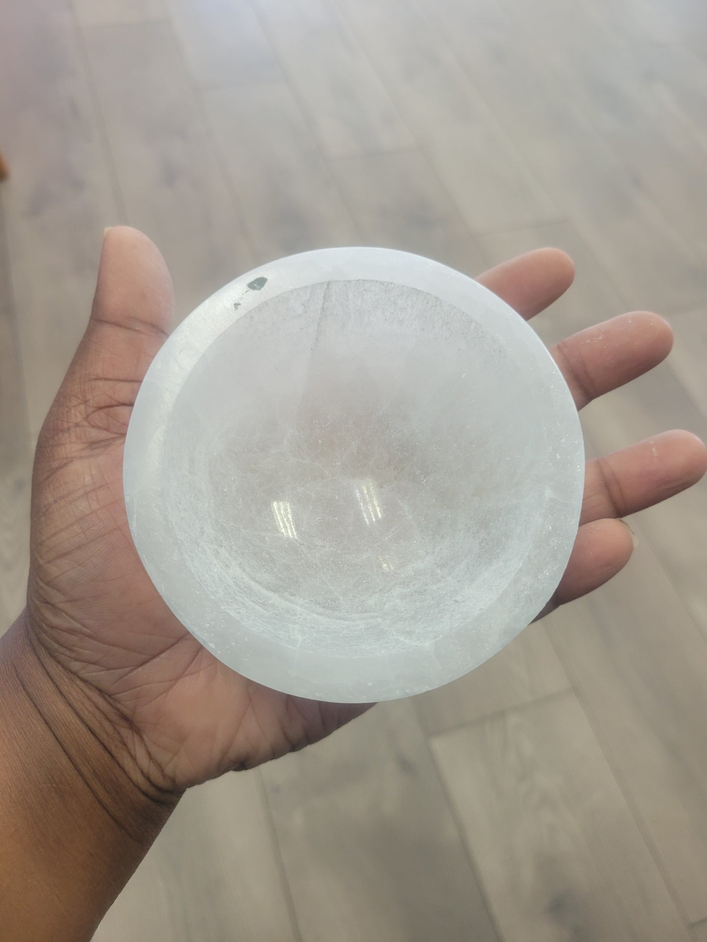 Tumbled- Selenite Bowl