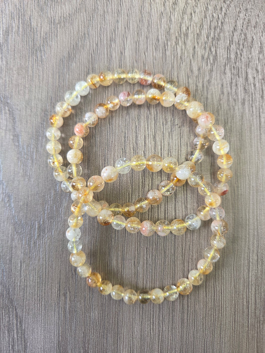 Bracelet- Citrine 6mm
