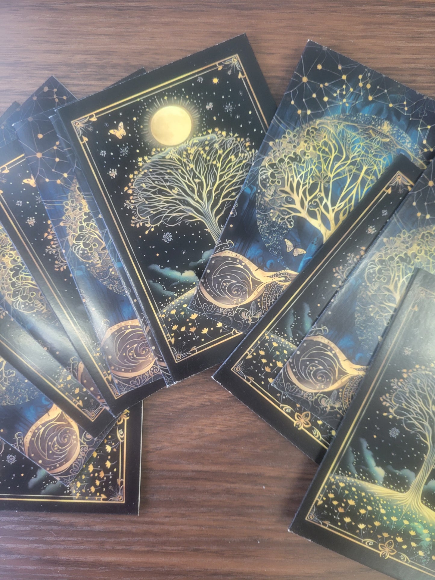 Cards- Tree of Light at Night Greeting Card
