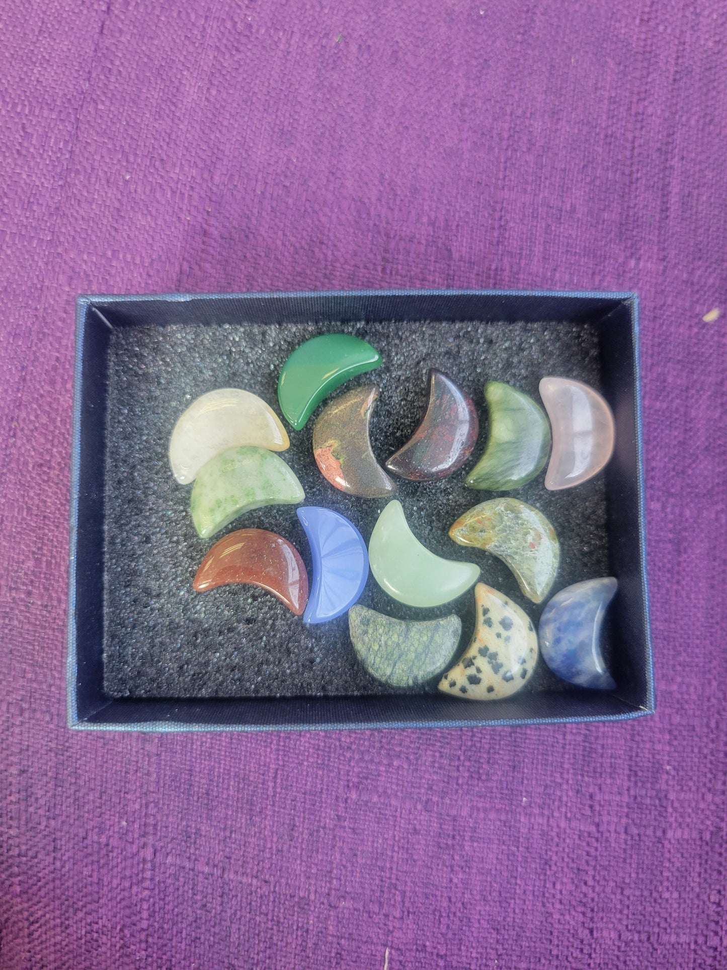 Tumbled- Cresent Crystals (Mystery Pick)
