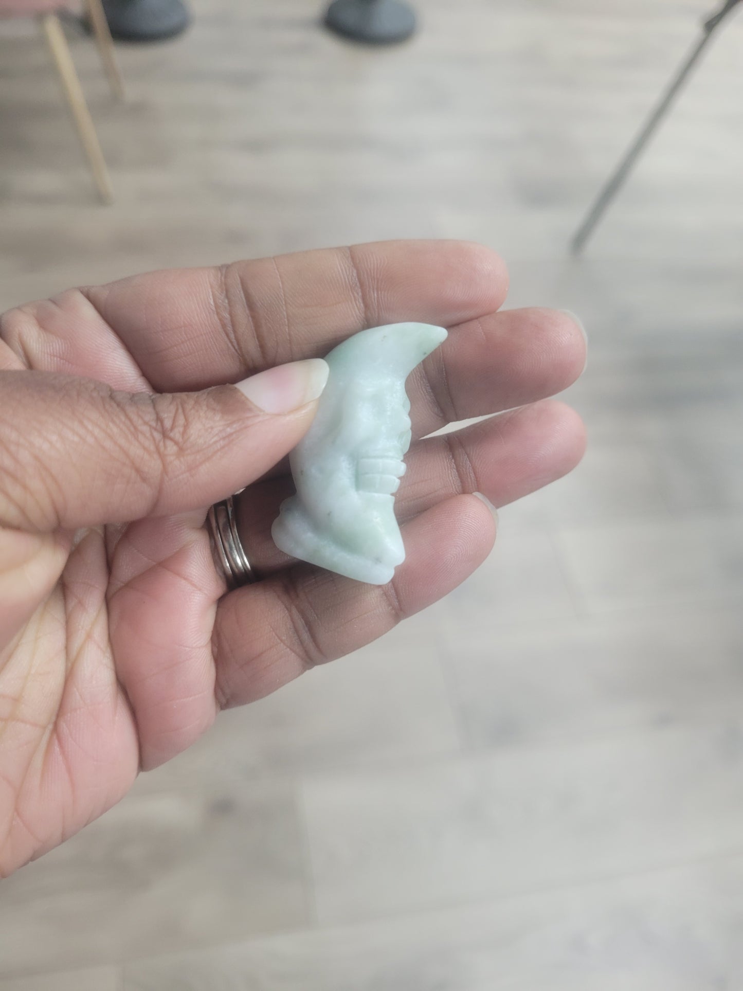 Carved- Mini Crystal Skulls (4cm)