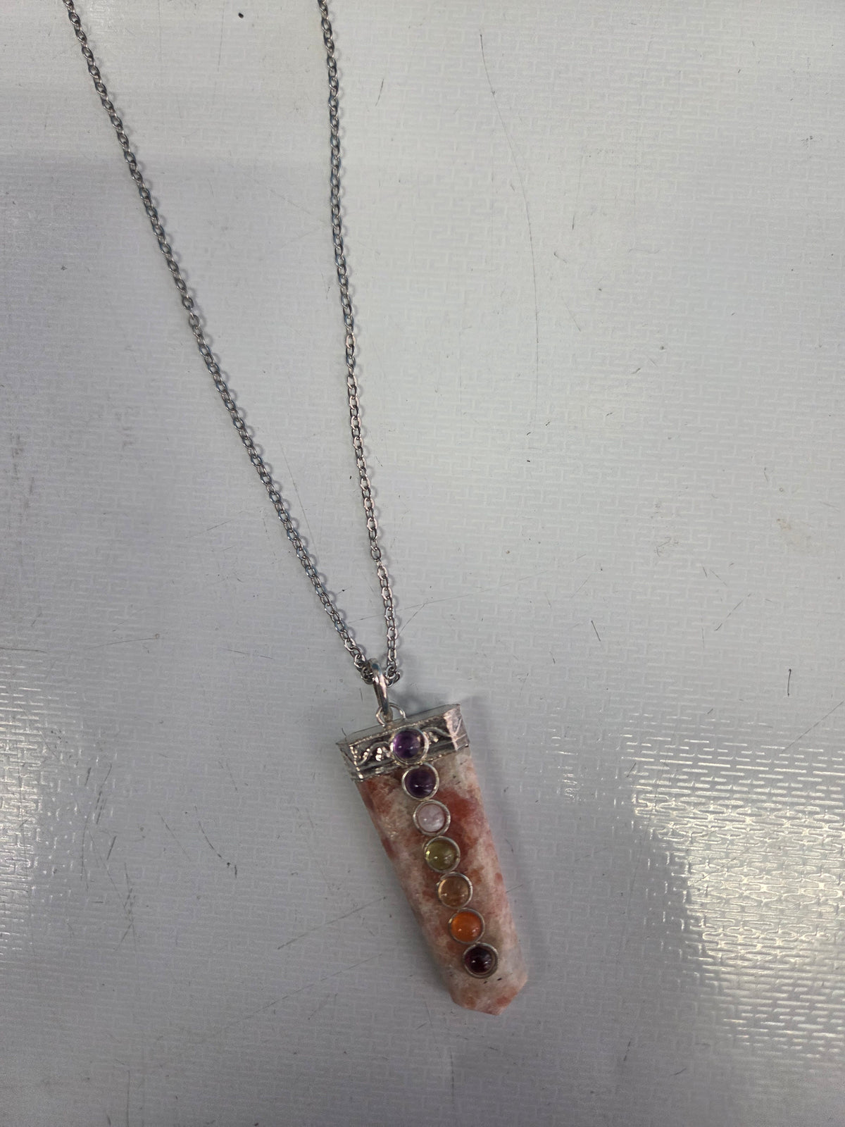 Necklace- Sunstone Chakra Stone Necklace
