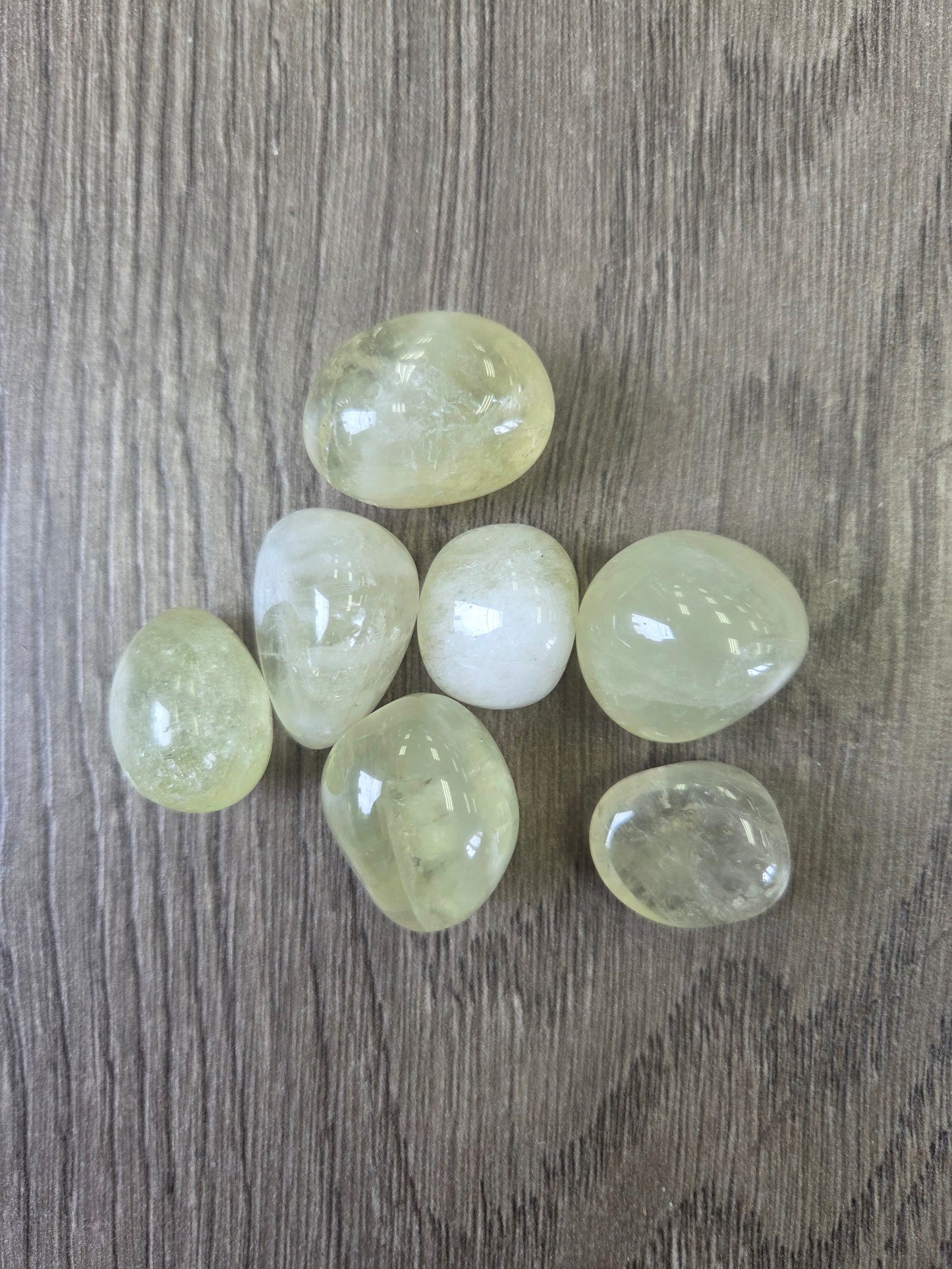 Tumbled- Yellow Quartz