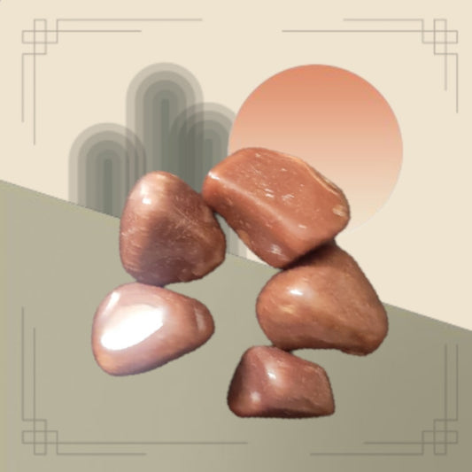 Tumbled- Red Jasper (Sm)