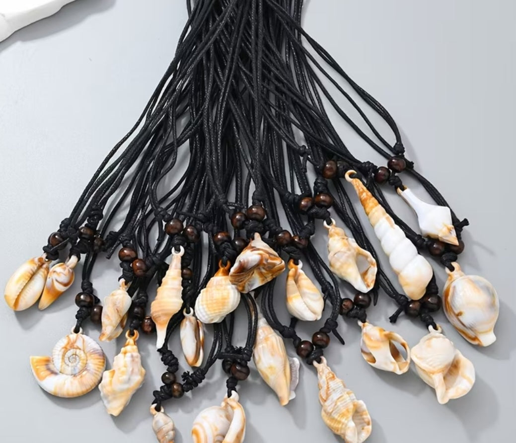 Necklace- Acrylic Kid Shell Necklaces