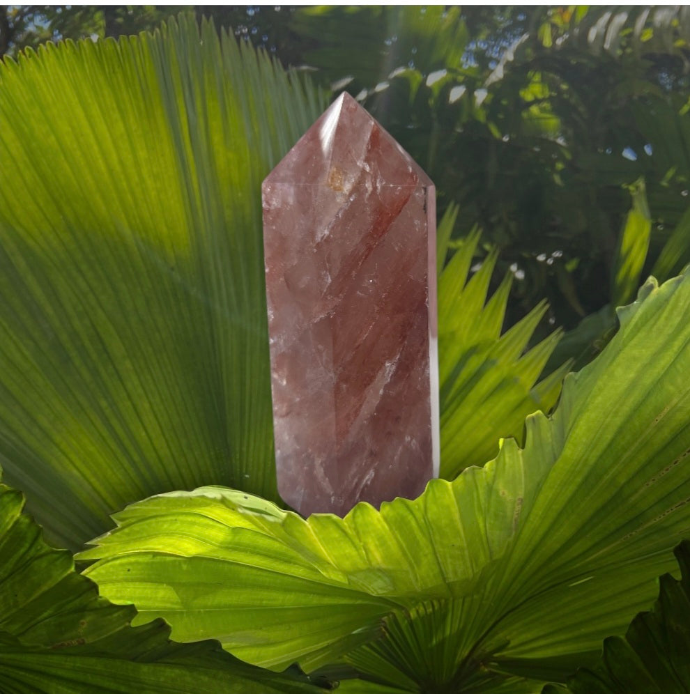 Tower- Hematite Quartz