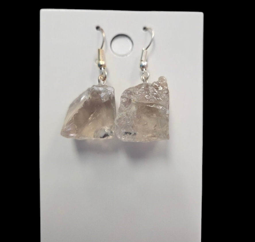 Earrings- Smoky Quartz