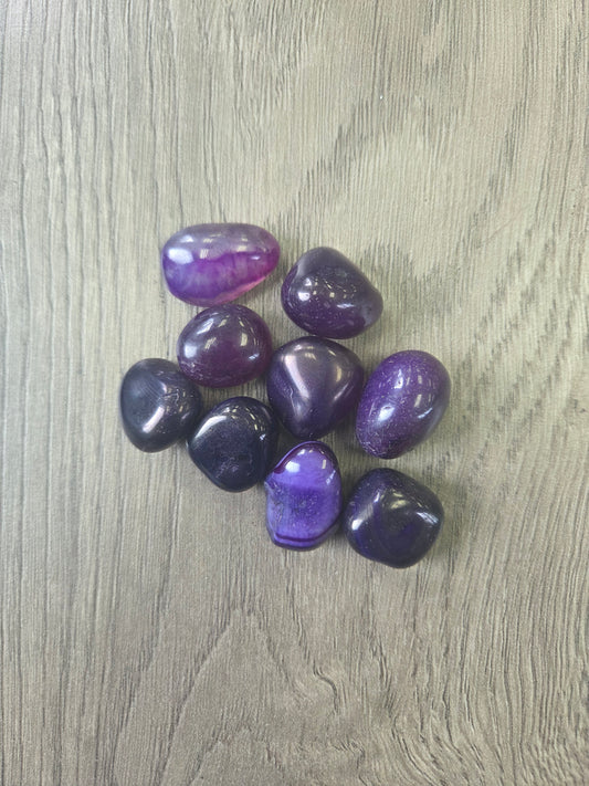 Tumbled- Purple Agate (sm)