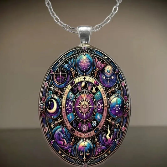 Necklace- Constellation Oval