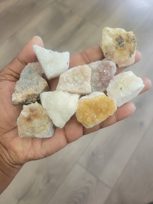 Raw- Citrine Clusters (Mystery Pick)