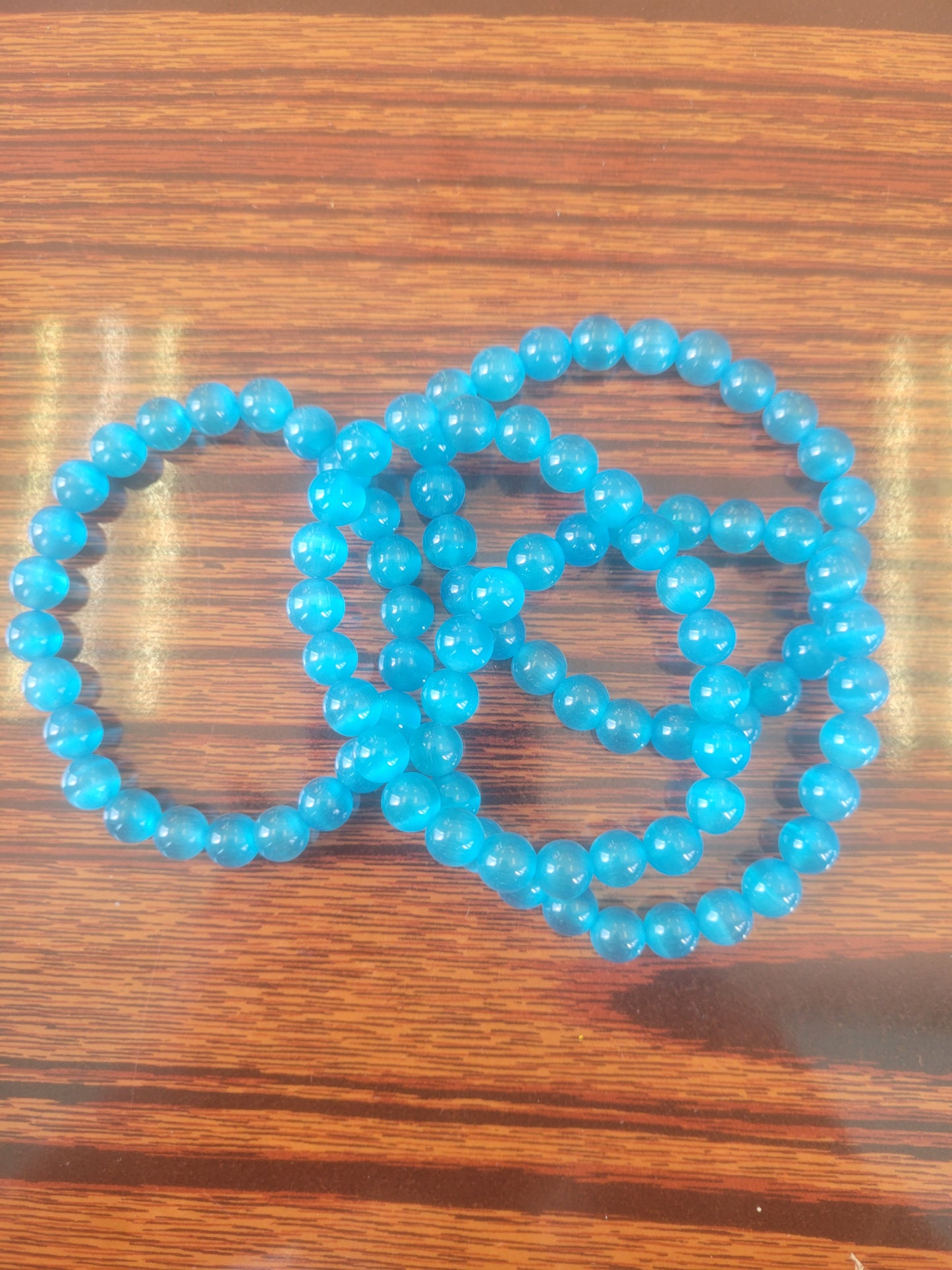 Bracelet- Blue Cats Eye