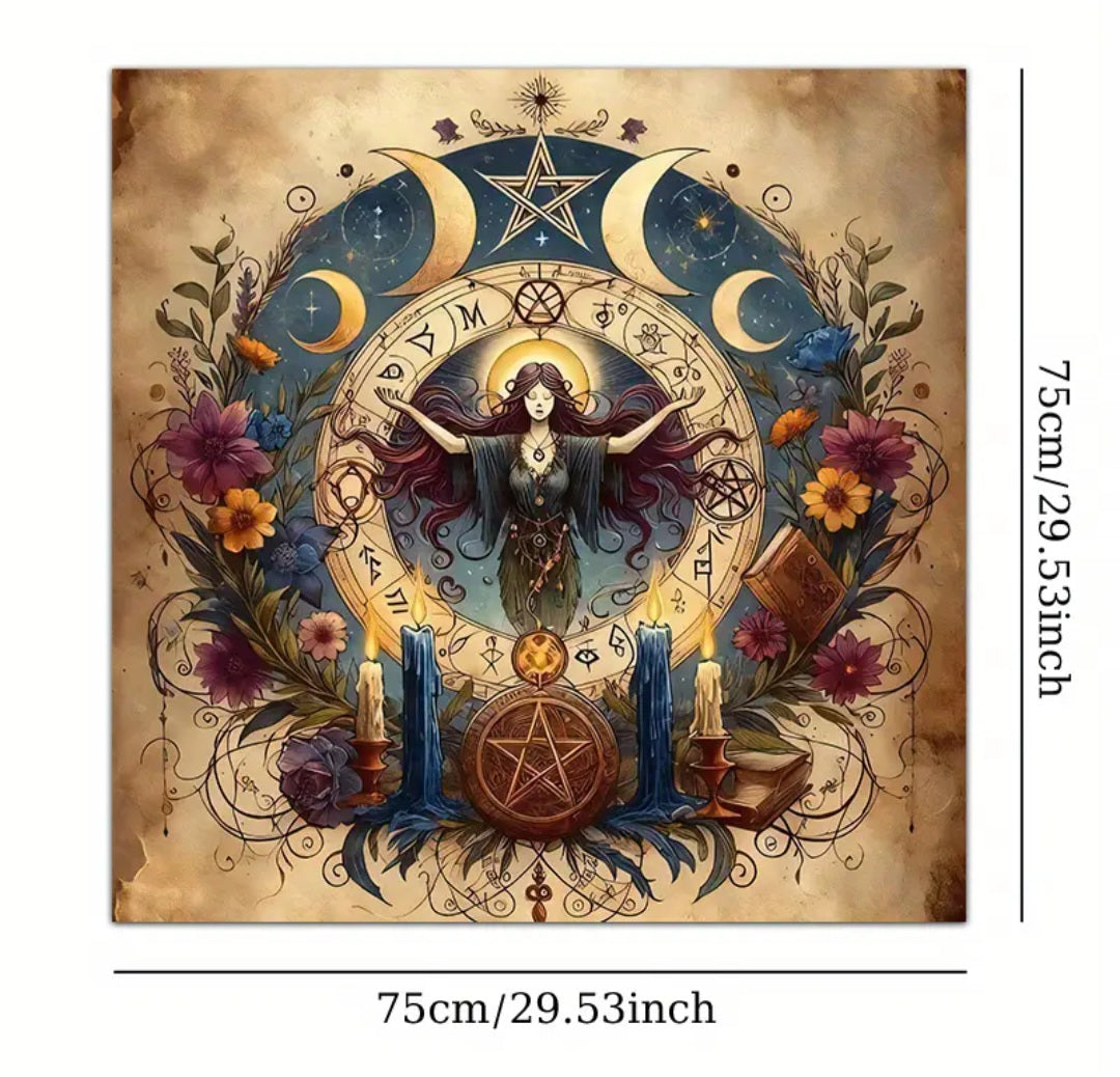 Cloth- Mystical Goddess Altar Cloth
