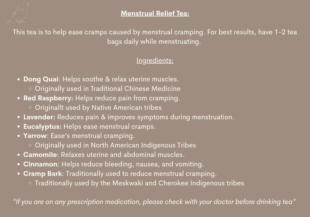 Herbs- Menstrual Tea Blend