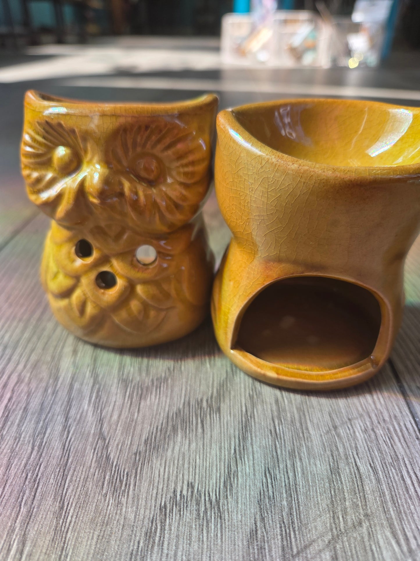 Lamp- Owl Ceramic Oil Burner