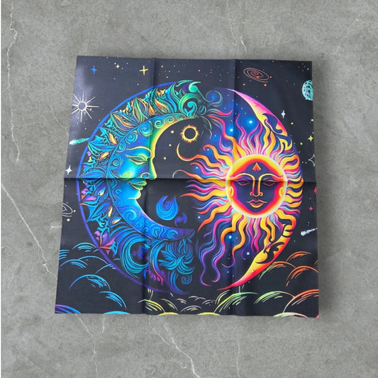 Cloth- Cosmic Sun & Moon Alter Cloth 19x