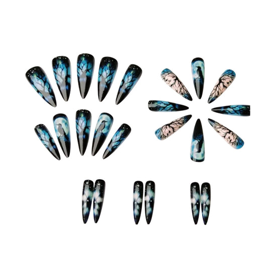 Nails- Mystic Raven Press On