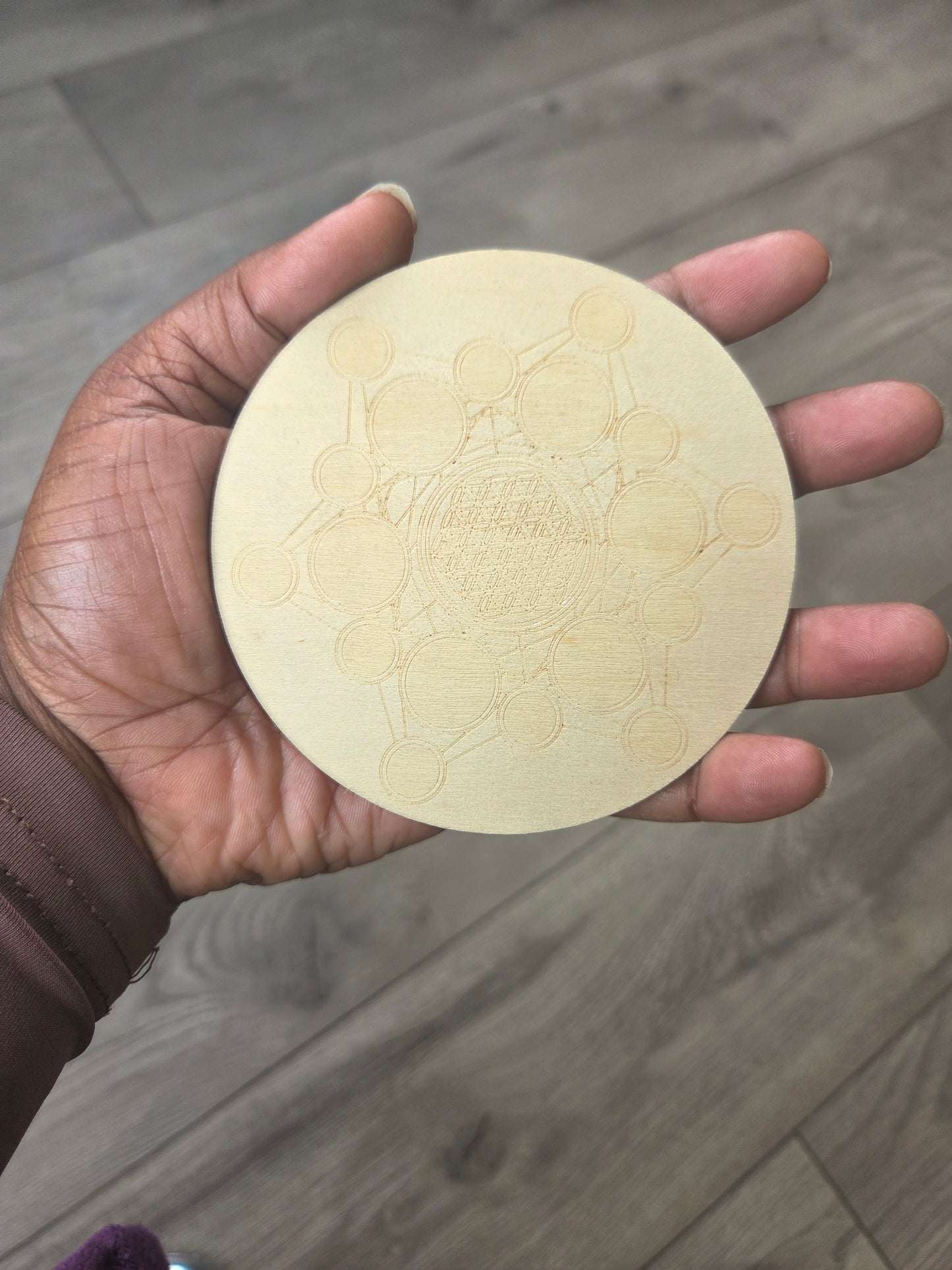 Board- Mandala Crystal Grid Board (sm)