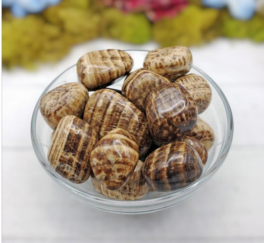 Tumbled- Brown Aragonite